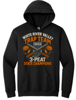 Load image into Gallery viewer, WRV Trap Team - Heavy Blend™ Hooded Sweatshirt (3-Peat State Champs)
