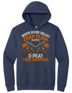 WRV Trap Team - Heavy Blend™ Hooded Sweatshirt (3-Peat State Champs)