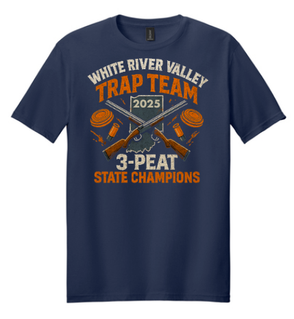 WRV Trap Team 3-Peat State Champions Tee