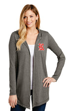 Load image into Gallery viewer, District ® Women’s Perfect Tri ® Hooded Cardigan (Old English R)
