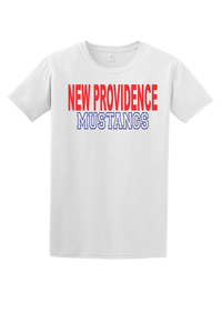 New Providence Mustangs Tee (Block)