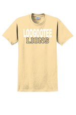 Load image into Gallery viewer, Loogootee Lions Tee (Block)
