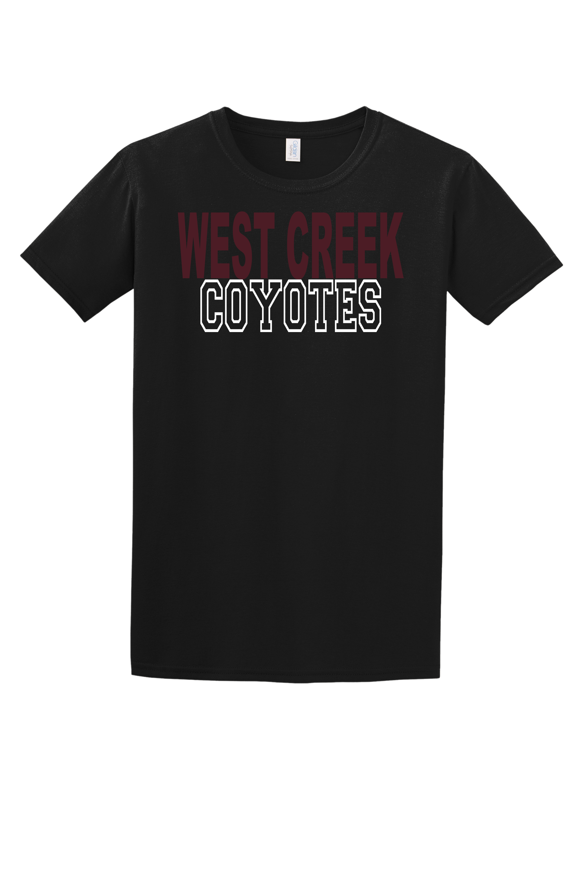 West Creek Coyotes Tee (Block)