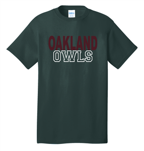 Oakland Owls Tee (Block)