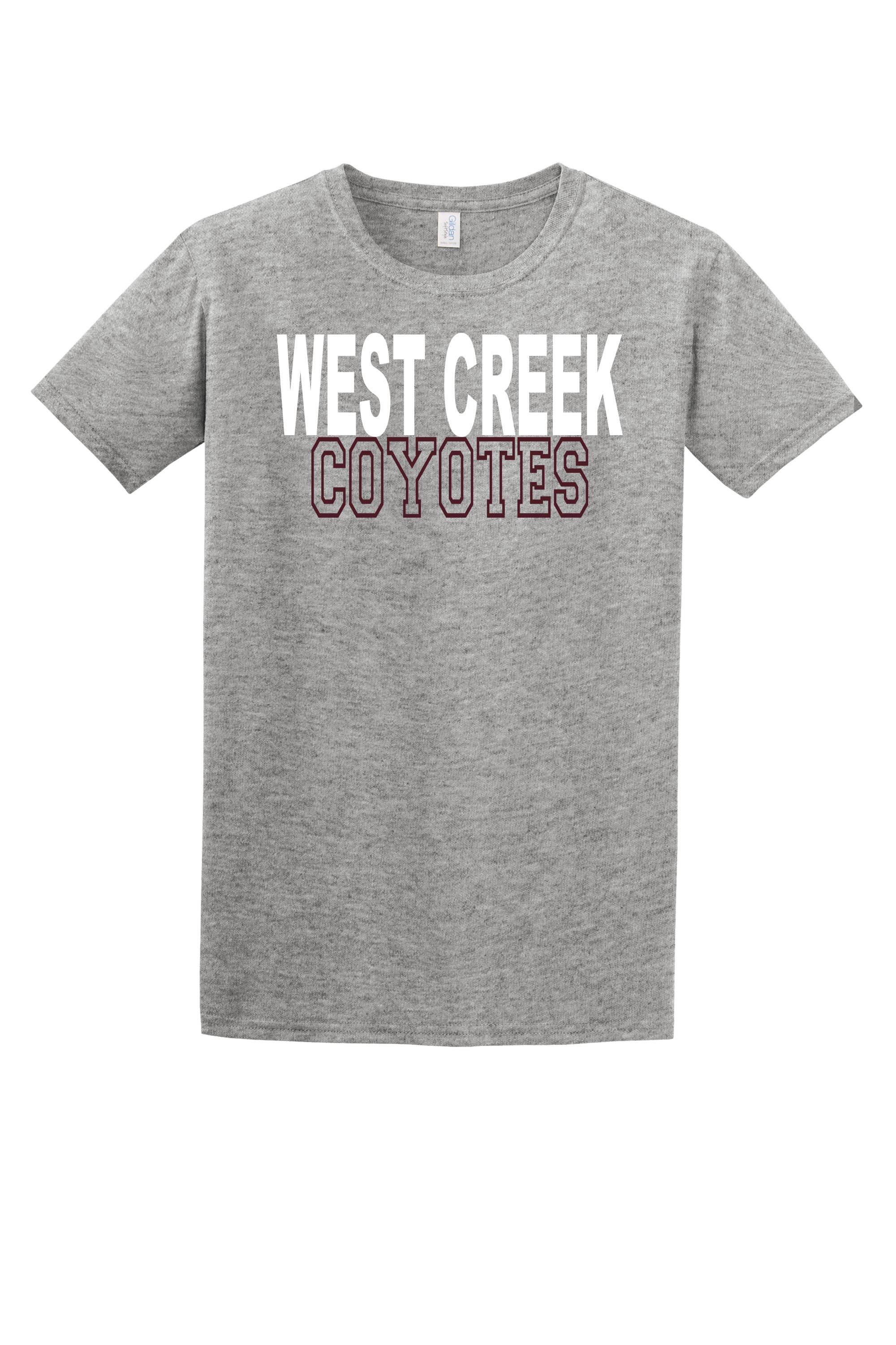 West Creek Coyotes Tee (Block)
